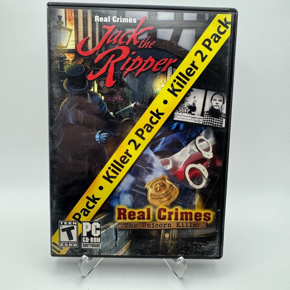 Real Crimes Killer 2 Pack with Jack The Ripper And The Unicorn Killer For PC